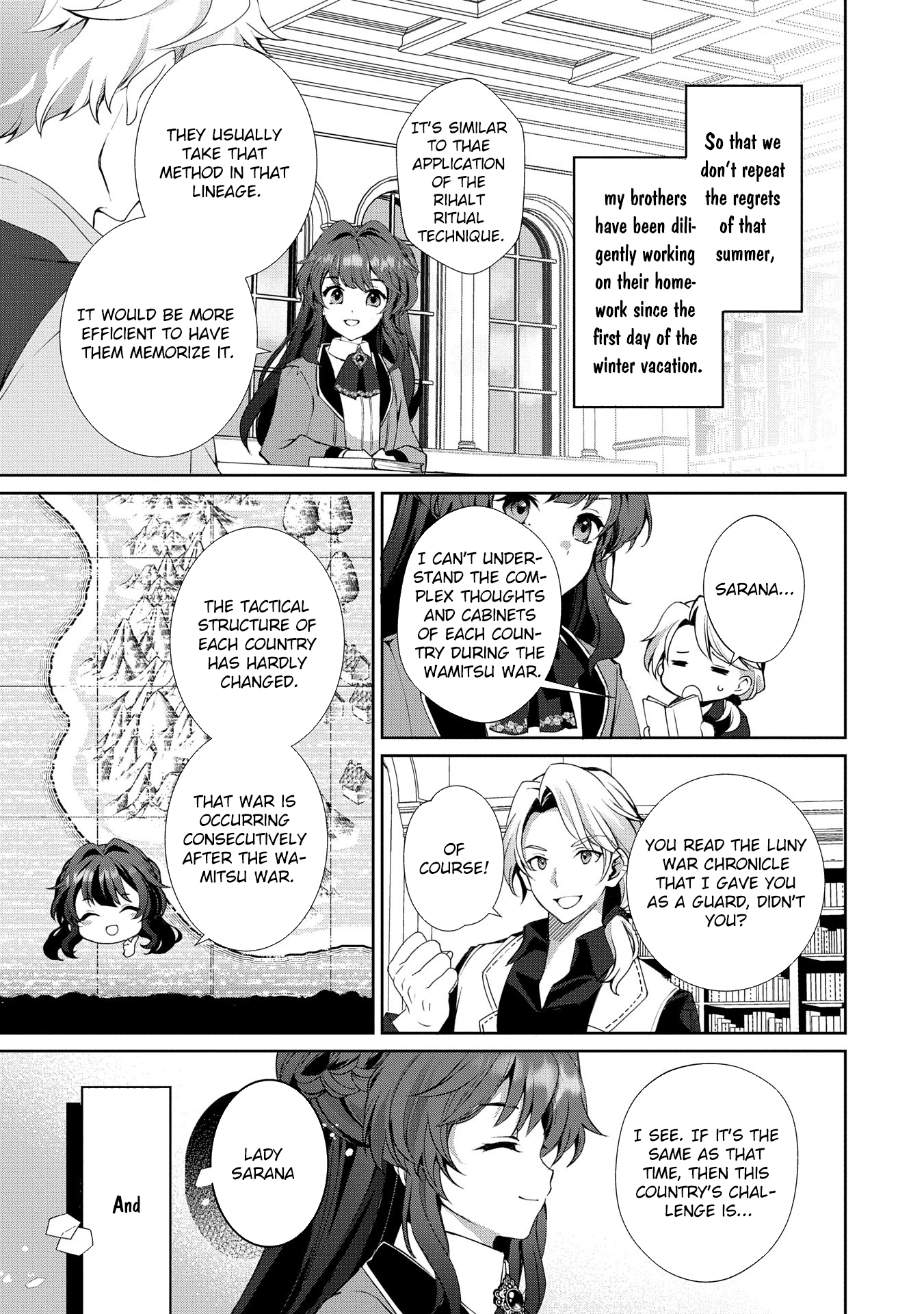 Reincarnated as Sarana Kinjé: Busy With My Elegant Slow Life Chapter 6 - . Page 3